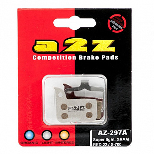 Тормозные колодки A2Z Avid road RED 22/S-700, Silver AZ-297A