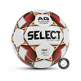 Мяч футбольный Select Flash Turf IMS №5 white/red/orange