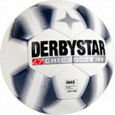 Мяч футбольный Derbystar FB Chicago TT White/Blue 5р
