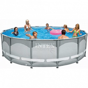 Каркасный бассейн Intex Ultra Frame 26322 488х122 см