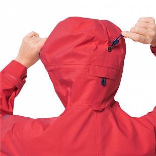 Куртка женская Jack Wolfskin Exolight Pro Jacket W tulip red