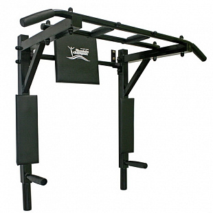 Турник-брусья Absolute Champion Железное тело (к стене) black/black