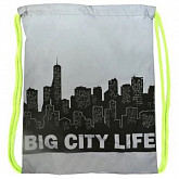 Мешок для обуви Big City Life Светоотражающий green