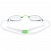Очки для плавания Mad Wave Record Breaker white/green
