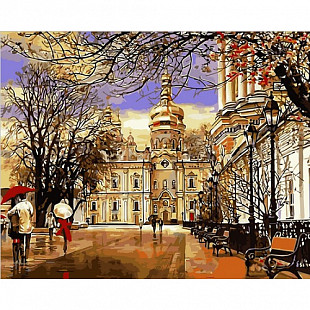 Картина по номерам Picasso Осенняя лавра PC4050301