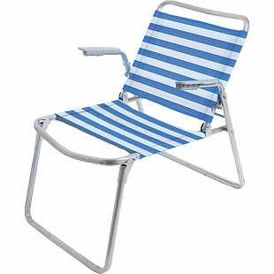 Кресло-шезлонг Nika К1 Blue/White