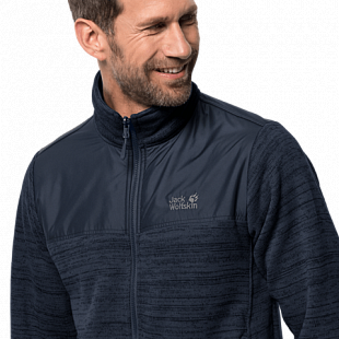 Джемпер мужский Jack Wolfskin Aquila Jacket Men night blue