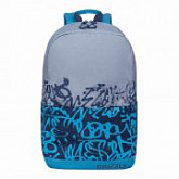 Городской рюкзак GRIZZLY RQ-010-2 /3 grey/blue/light blue