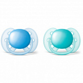 Пустышка силиконовая Philips Avent Ultra Soft 2 шт SCF212/22
