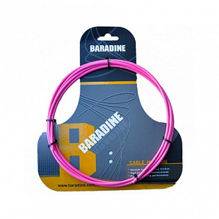 Оплётка троса тормоза Baradine 2,2 м DH-SD-01-PK pink
