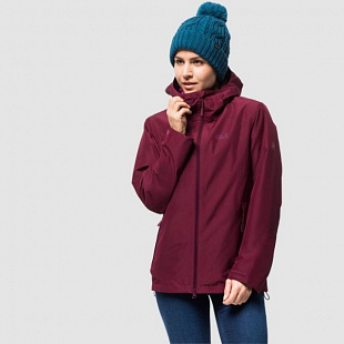 Куртка женская Jack Wolfskin Chilly Morning JKT W burgundy