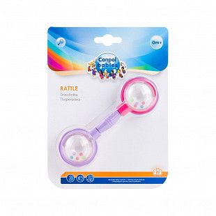 Погремушка Canpol babies BARBELL 0м+ (2/606) pink