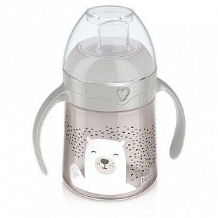 Поильник-непроливайка Lovi Easy Switch (35/350) grey