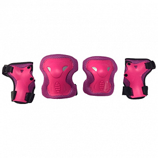 Набор защиты Tech Team Safety Line 600 2019 pink