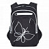 Рюкзак школьный GRIZZLY RG-161-2 /4 black/white
