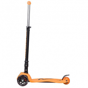 Самокат-кикборд Novatrack RainBow Подростковый Складной Orange 120F.RAINBOW.OR8