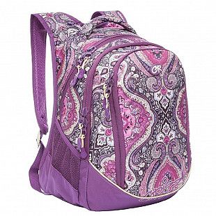 Рюкзак GRIZZLY RD-835-1 purple/beige