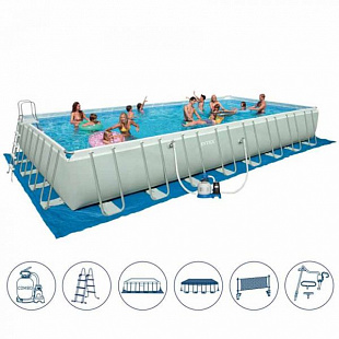 Каркасный бассейн Intex Ultra Frame 975x488 26378