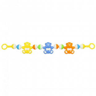 Погремушка-подвеска Полесье Смешные обезьянки 54см 71538