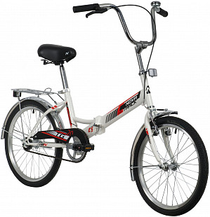 Велосипед Novatrack TG-20 Classic 301 20" (2020) 20FTG301V.WT20 white