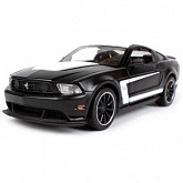 Масштабная модель автомобиля Maisto 1:24 Форд Мустанг (31269) black/white