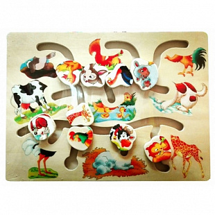 Пазл Hongji Toys Животные HJ98254Ak