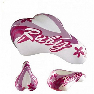 Велоседло DDK Ruby 1216 white/pink