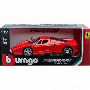 Коллекционная машина Bburago 1:24 Ferrari Enzo (18-26006) red
