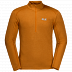 Пуловер мужский Jack Wolfskin Sky Range Halfzip M rusty orange