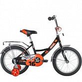 Велосипед Novatrack Urban 16" (2020) 163URBAN.BK20 black/orange