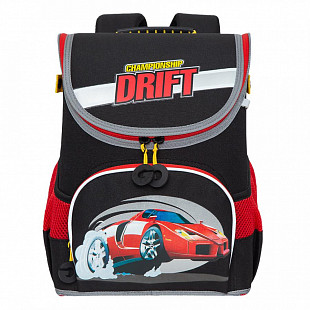 Рюкзак школьный с мешком GRIZZLY RAn-183-2 /1 black