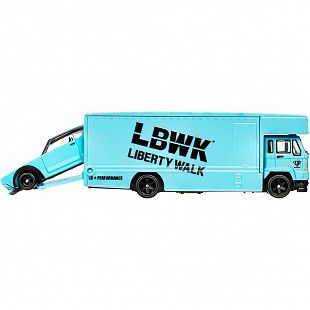 Машинка Hot Wheels Premium Team Transport (FLF56 HRV45)