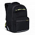 Рюкзак школьный GRIZZLY RB-154-3 /2 black/light green