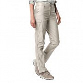 Ветрозащитные брюки женские Jack Wolfskin Lakeside Pants W dusty grey