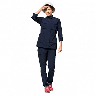 Куртка летняя женская Jack Wolfskin Lakeside Fieldjacket W midnight blue