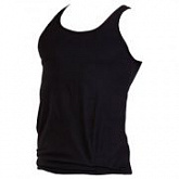 Майка гимнастическая Amely хлопок AA-5921 black