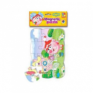 Пазлы на магните Vladi Toys А5 Смешарики VT3205-41