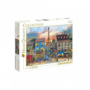Пазл Clementoni 1500 элементов Улицы Парижа 31679