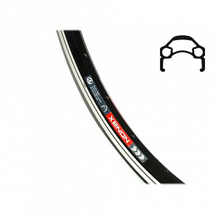 Обод Author 24" двойной 507х22/18х17 Xenon CNC 8-36091002