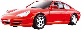 Коллекционная машина Bburago 1:24 Porsche 911 Carrera (18-22081) red