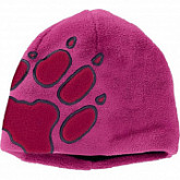 Шапка детская Jack Wolfskin Front Paw Hat Kids pink