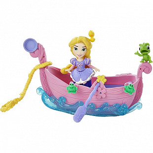 Кукла Disney Princess Мини-Принцесса Диснея в лодке Рапунцель №2 (B5338)