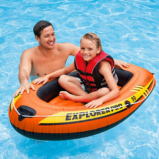Надувная лодка Intex Explorer Pro 50 137x23x85см 58354NP