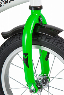 Велосипед Novatrack Strike 14" (2020) 143STRIKE.WTG20 white/green