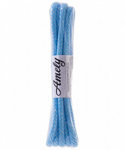 Скакалка для художественной гимнастики Amely 3 м RGJ-304 blue/silver