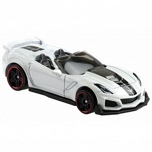 Машинка Hot Wheels Базовой коллекции '19 Corvette ZR1 Convertible 134/250 (5785 GRY03)