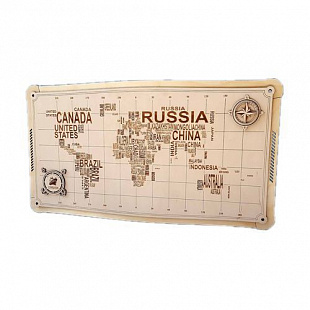 Панно Карта мира