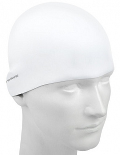 Шапочка для бассейна (плавания) взрослая Mad Wave Reverse Champion black/white