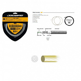Комплект тросов переключения Jagwire Pro Shift Kit PCK503 white ZJG18297
