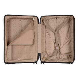 Чемодан малый Polar 20" 3-ой Р1254 black